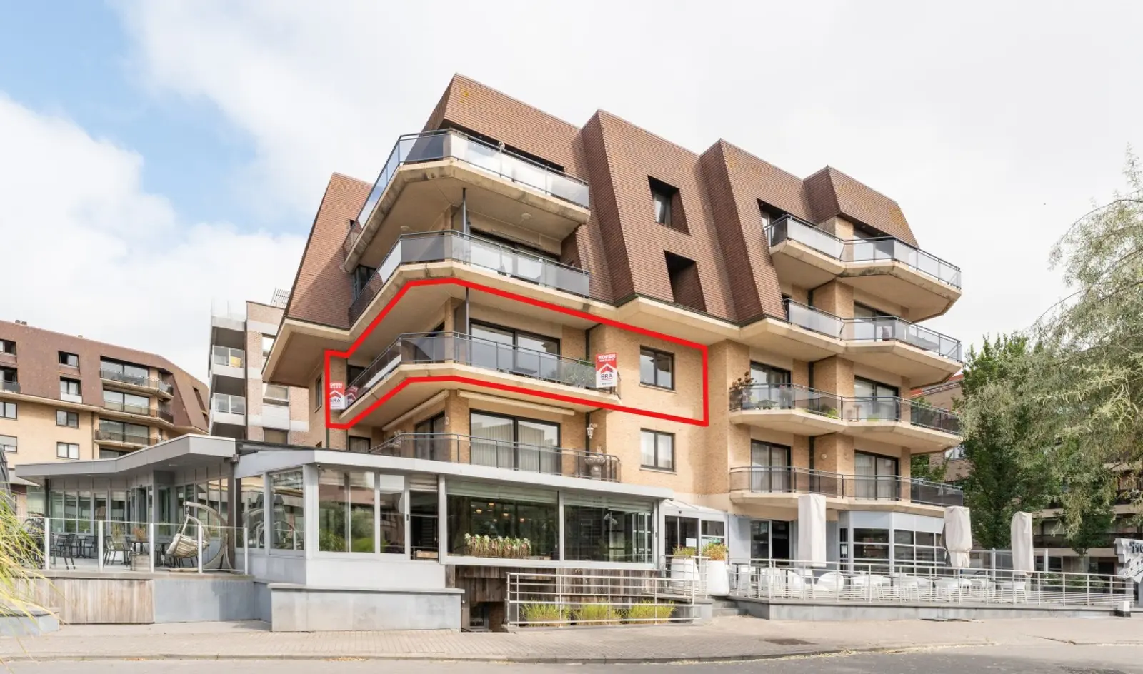 Gerenoveerd appartement met open zicht