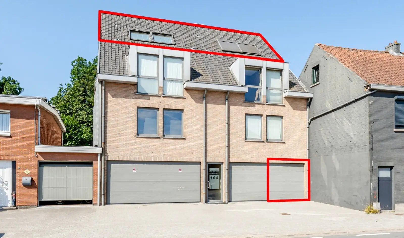 Uitstekende gelegen mooi afgewerkt appartement met garage