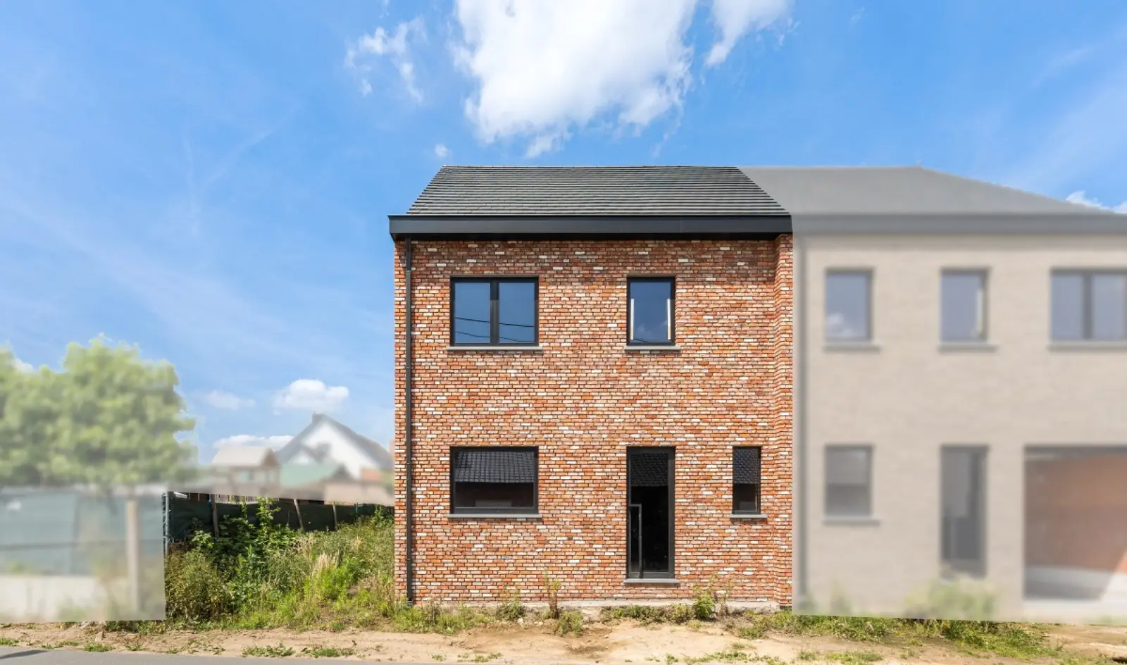 Nieuwbouwwoning met 5 slaapkamers in Oudegem