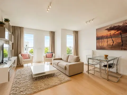 Fully furnished 75m² 2-bedroom apartment with terrace