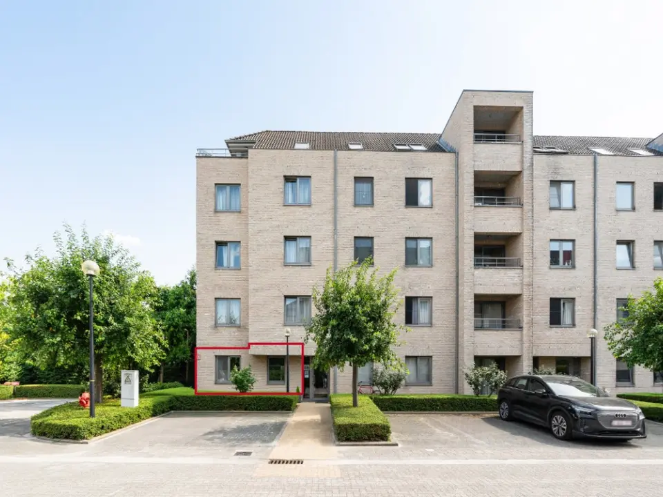 Appartement met tuin in centrum Zaventem